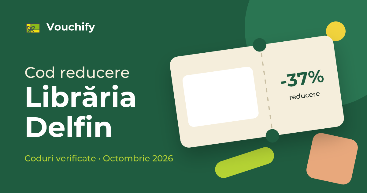 Librăria Delfin - Coduri Reducere și Vouchere Octombrie 2026
