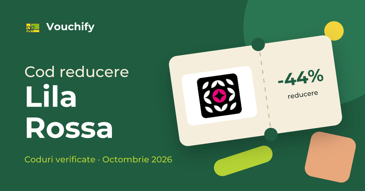Lila Rossa - Coduri Reducere și Vouchere Octombrie 2026
