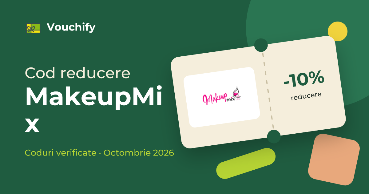 MakeupMix - Coduri Reducere și Vouchere Octombrie 2026