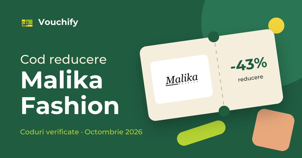 Malika Fashion - Coduri Reducere și Vouchere Octombrie 2026