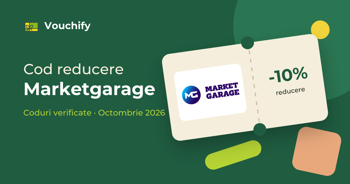 Marketgarage - Coduri Reducere și Vouchere Octombrie 2026
