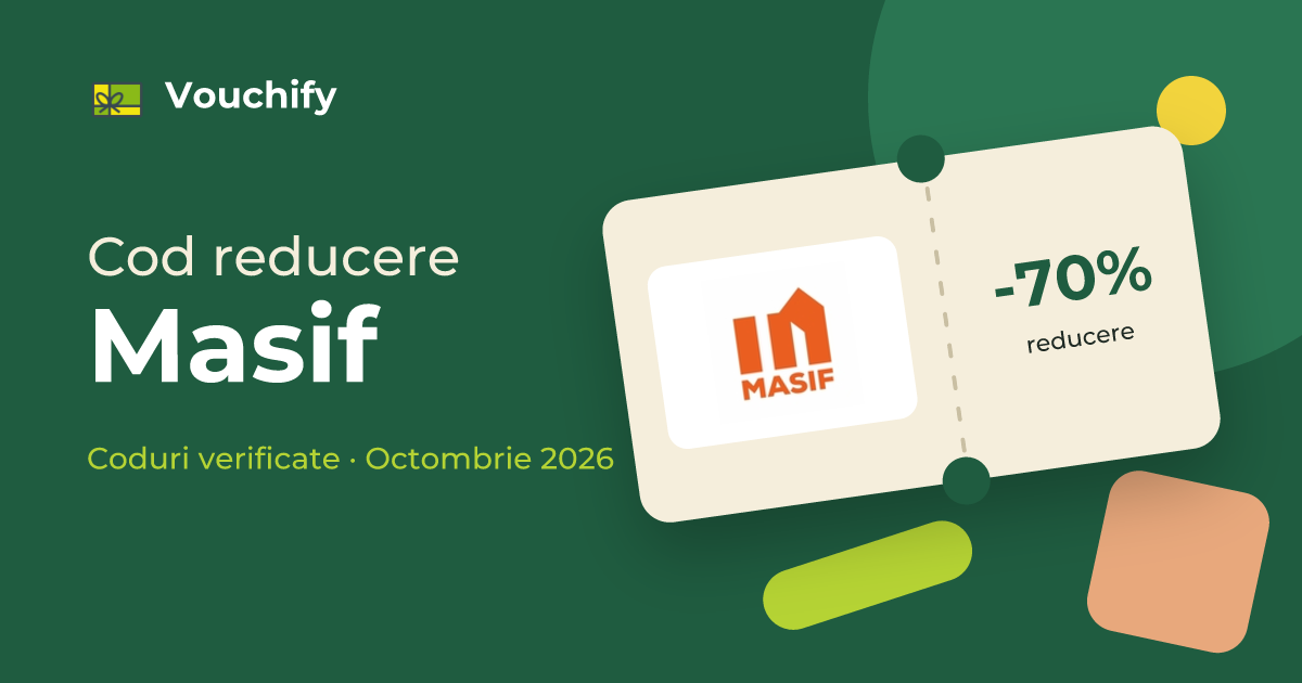Masif - Coduri Reducere și Vouchere Octombrie 2026