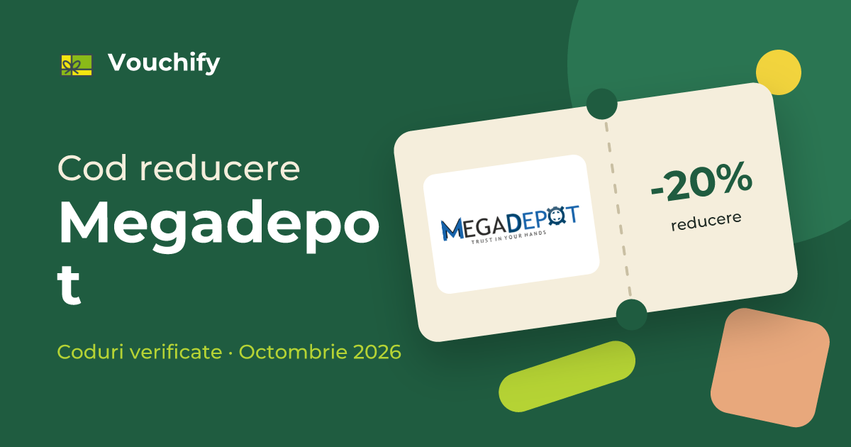 Megadepot - Coduri Reducere și Vouchere Octombrie 2026