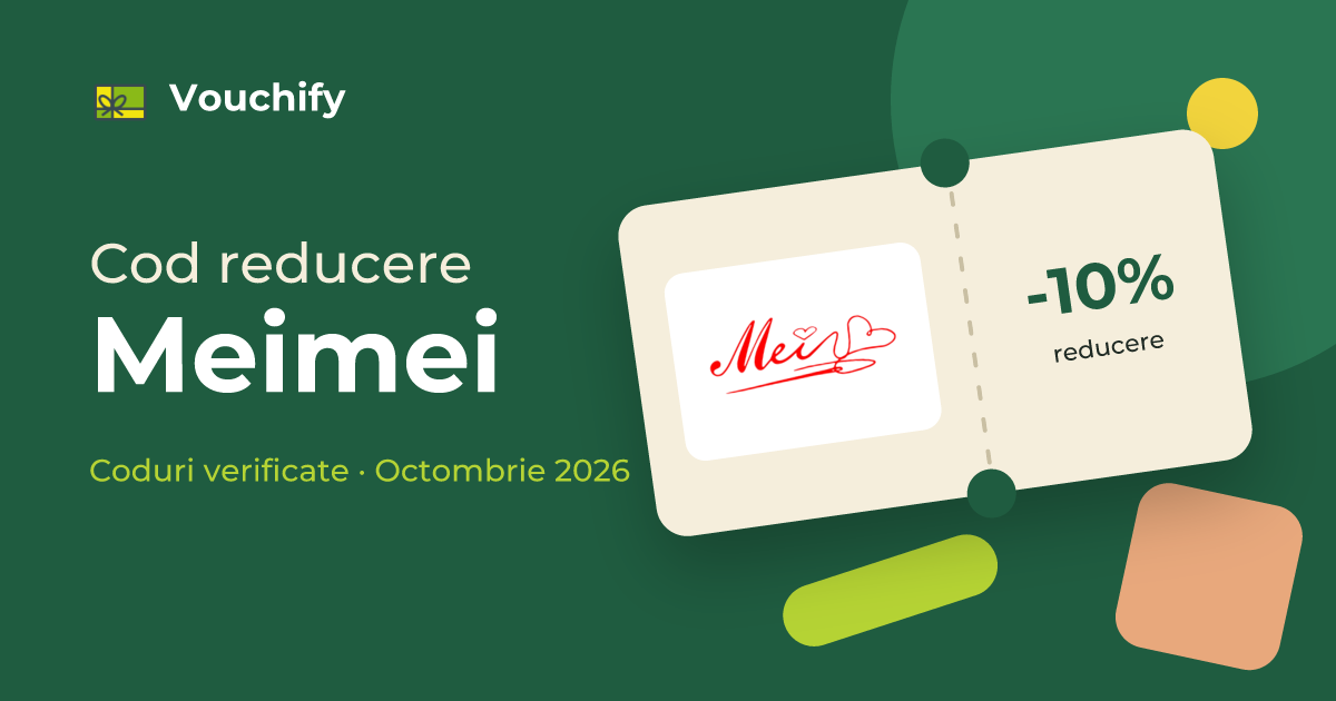 Meimei - Coduri Reducere și Vouchere Octombrie 2026