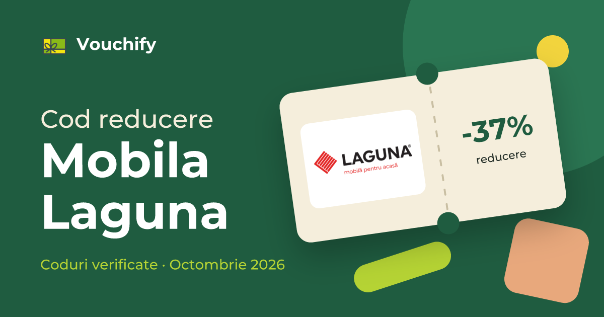 Mobila Laguna - Coduri Reducere și Vouchere Octombrie 2026