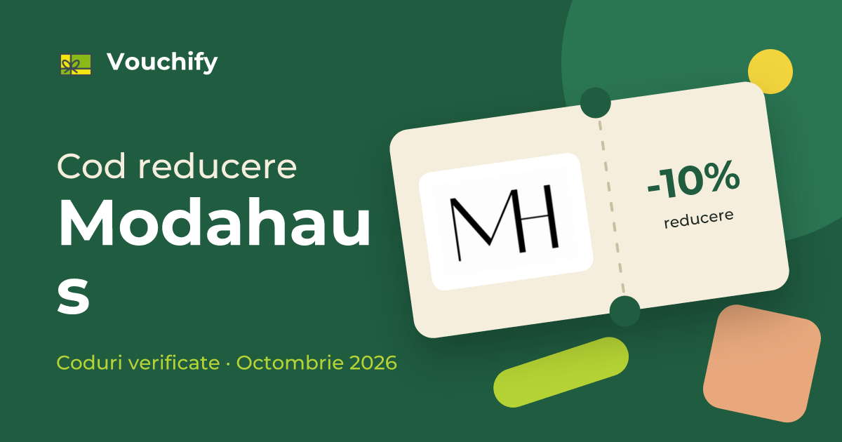 Modahaus - Coduri Reducere și Vouchere Octombrie 2026