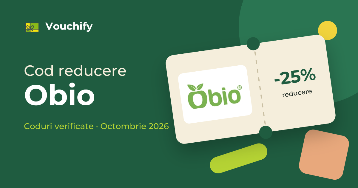 Obio - Coduri Reducere și Vouchere Octombrie 2026