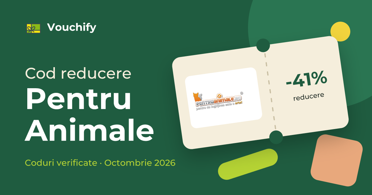 Pentru Animale - Coduri Reducere și Vouchere Octombrie 2026
