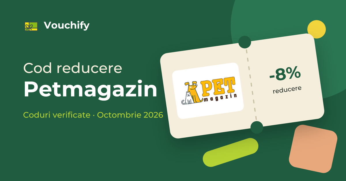 Petmagazin - Coduri Reducere și Vouchere Octombrie 2026