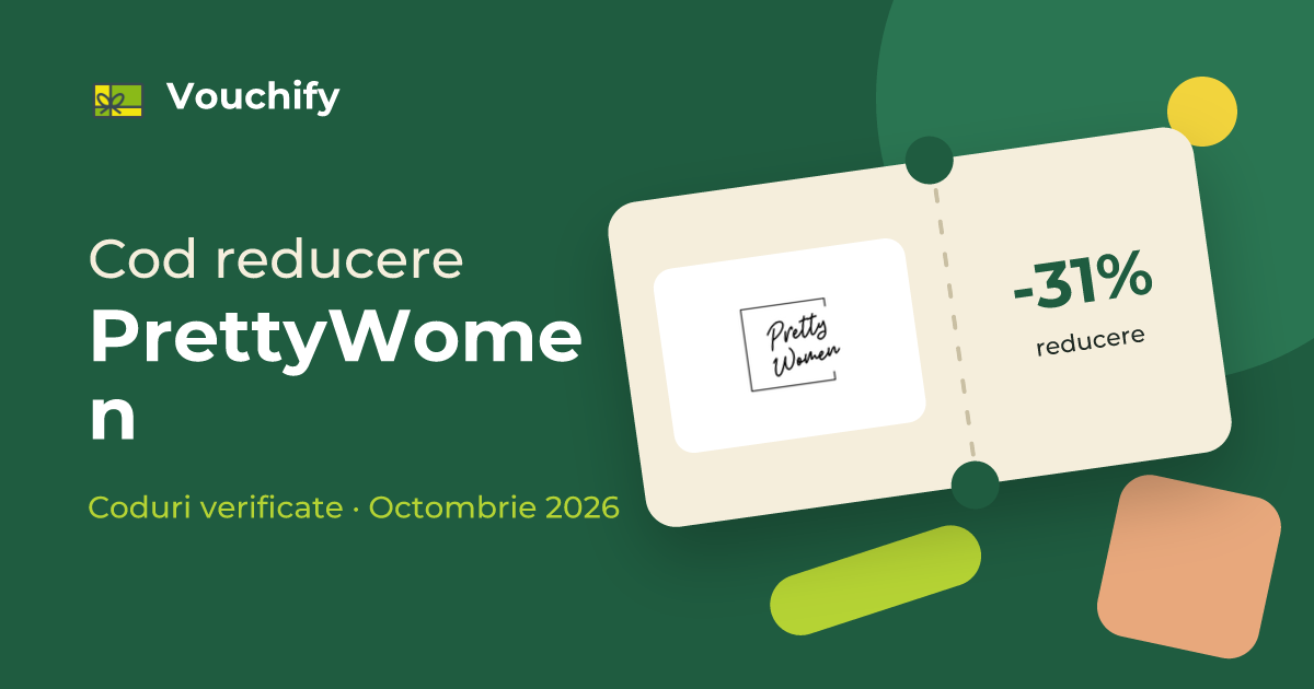 PrettyWomen - Coduri Reducere și Vouchere Octombrie 2026