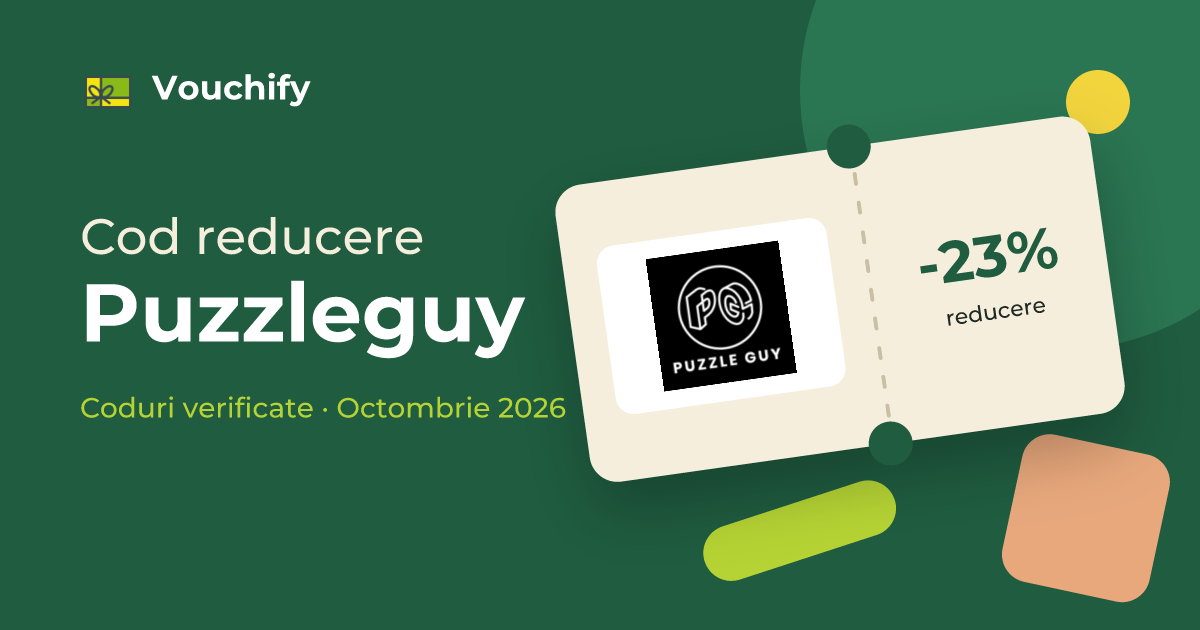 Puzzleguy - Coduri Reducere și Vouchere Octombrie 2026
