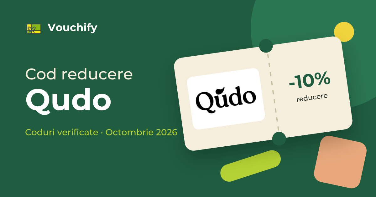 Qudo - Coduri Reducere și Vouchere Octombrie 2026