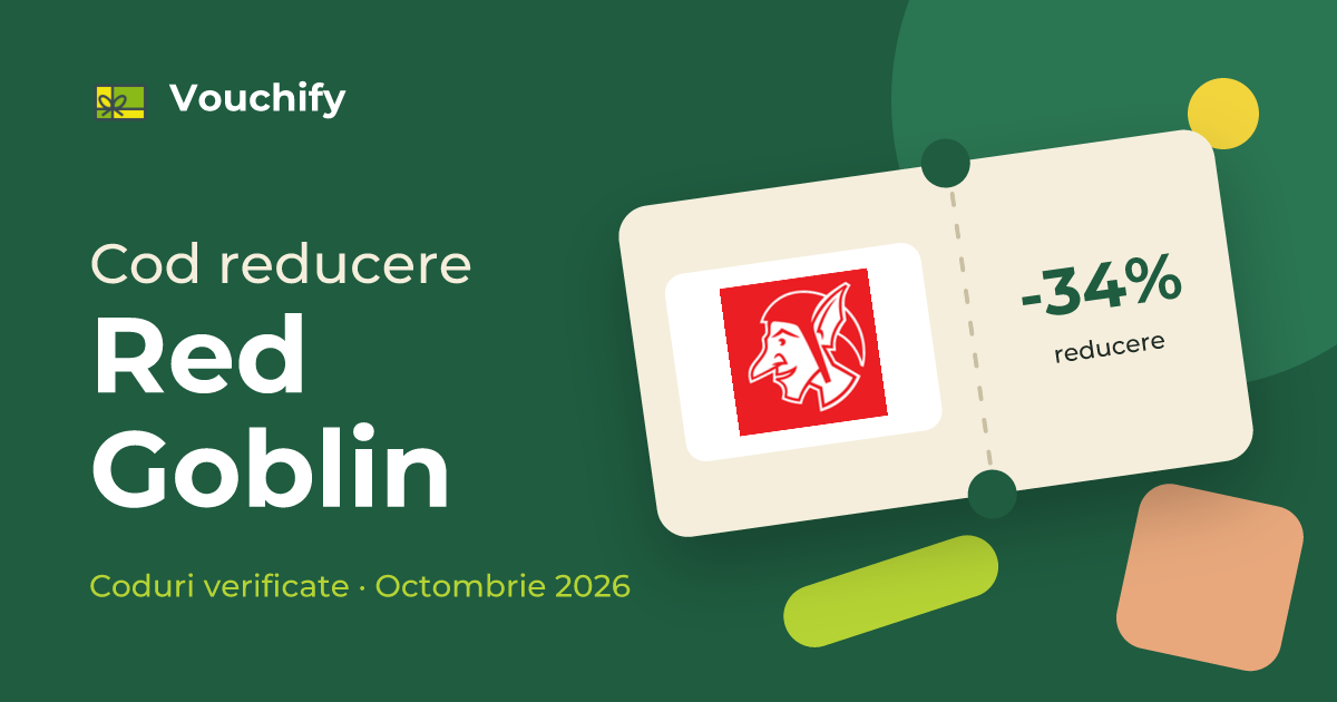 Red Goblin - Coduri Reducere și Vouchere Octombrie 2026