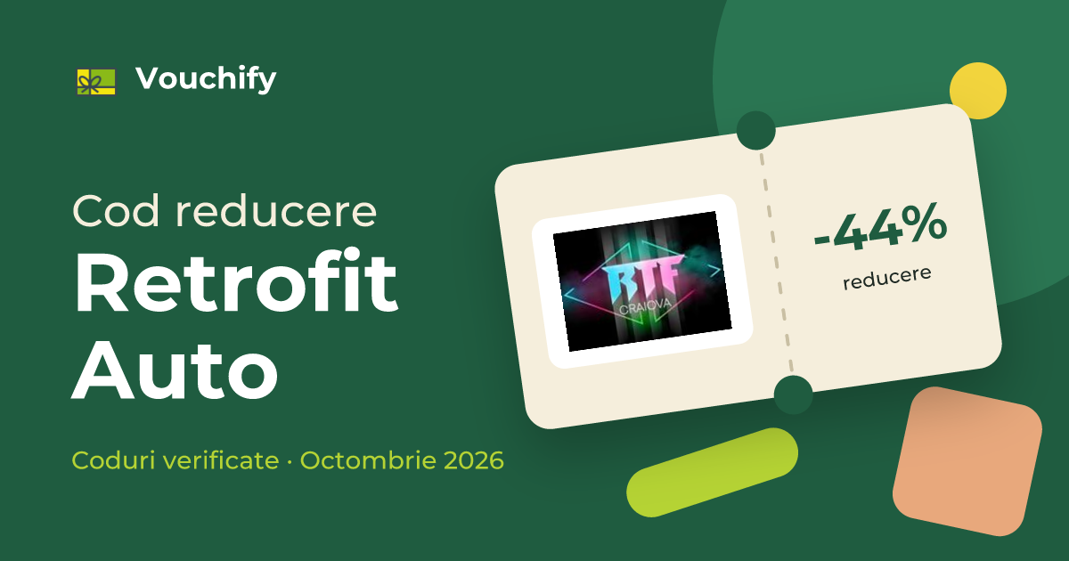 Retrofit Auto - Coduri Reducere și Vouchere Octombrie 2026