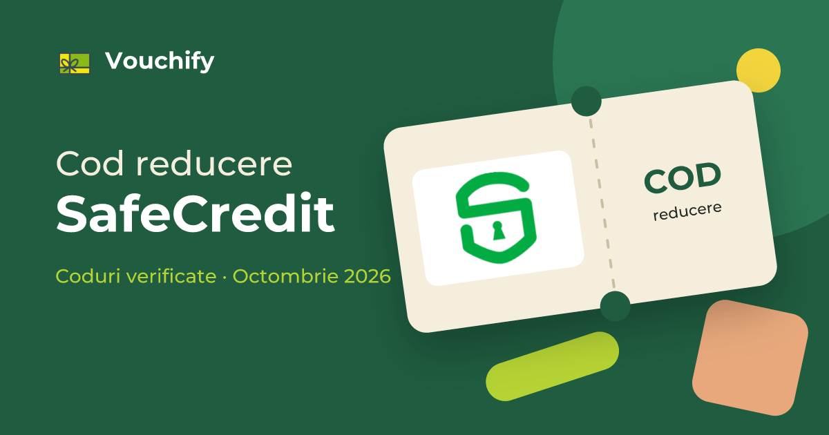 SafeCredit - Coduri Reducere și Vouchere Octombrie 2026