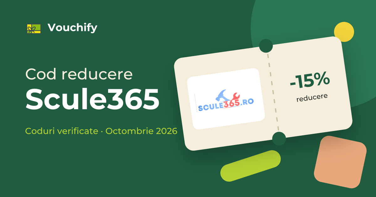 Scule365 - Coduri Reducere și Vouchere Octombrie 2026
