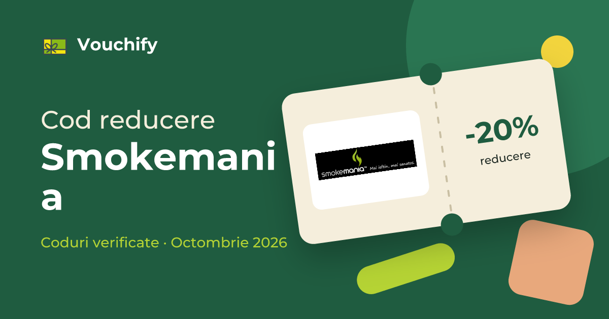 Smokemania - Coduri Reducere și Vouchere Octombrie 2026