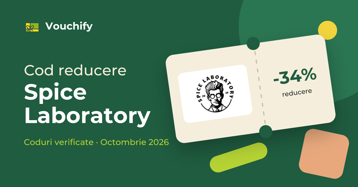 Spice Laboratory - Coduri Reducere și Vouchere Octombrie 2026