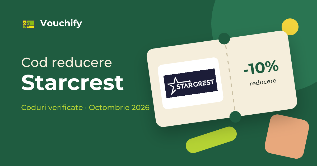 Starcrest - Coduri Reducere și Vouchere Octombrie 2026