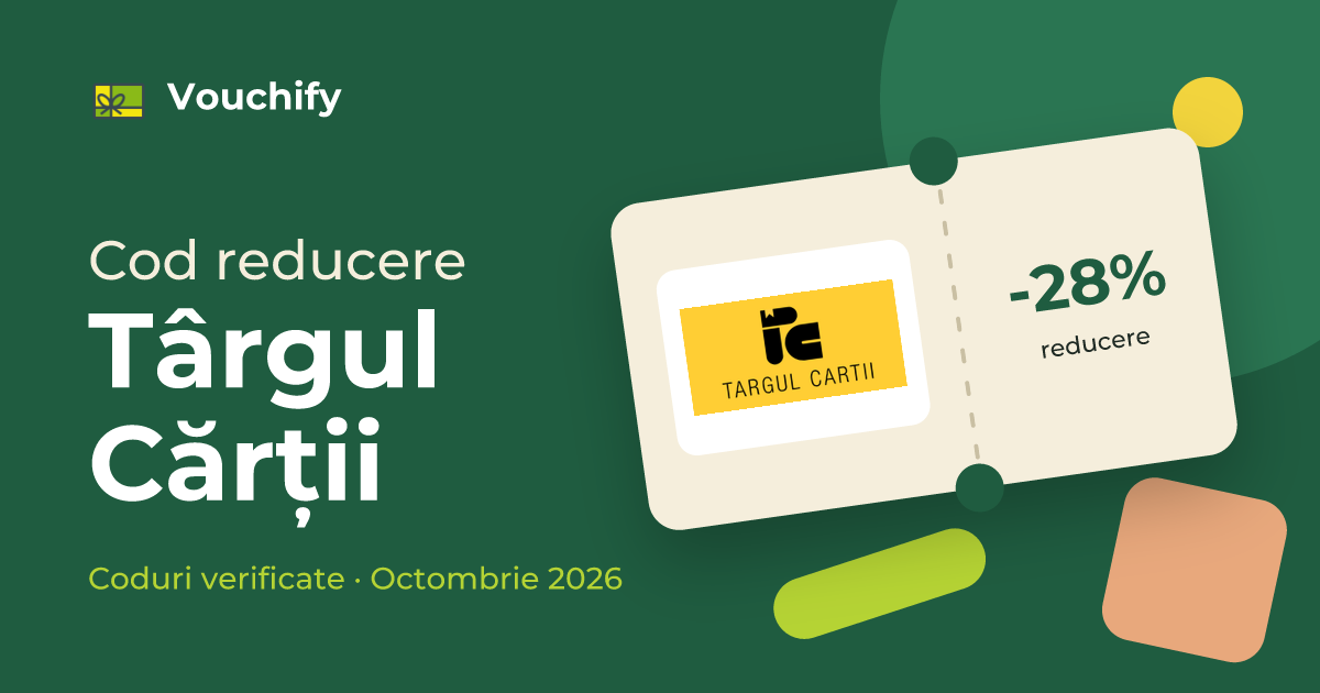 Târgul Cărții - Coduri Reducere și Vouchere Octombrie 2026