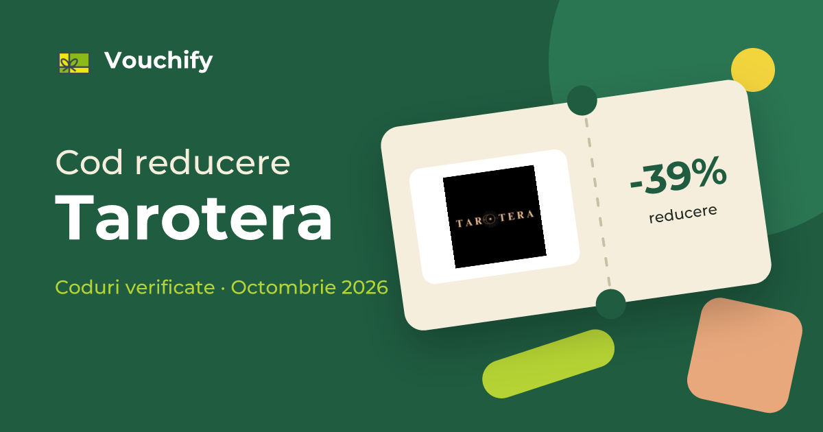 Tarotera - Coduri Reducere și Vouchere Octombrie 2026
