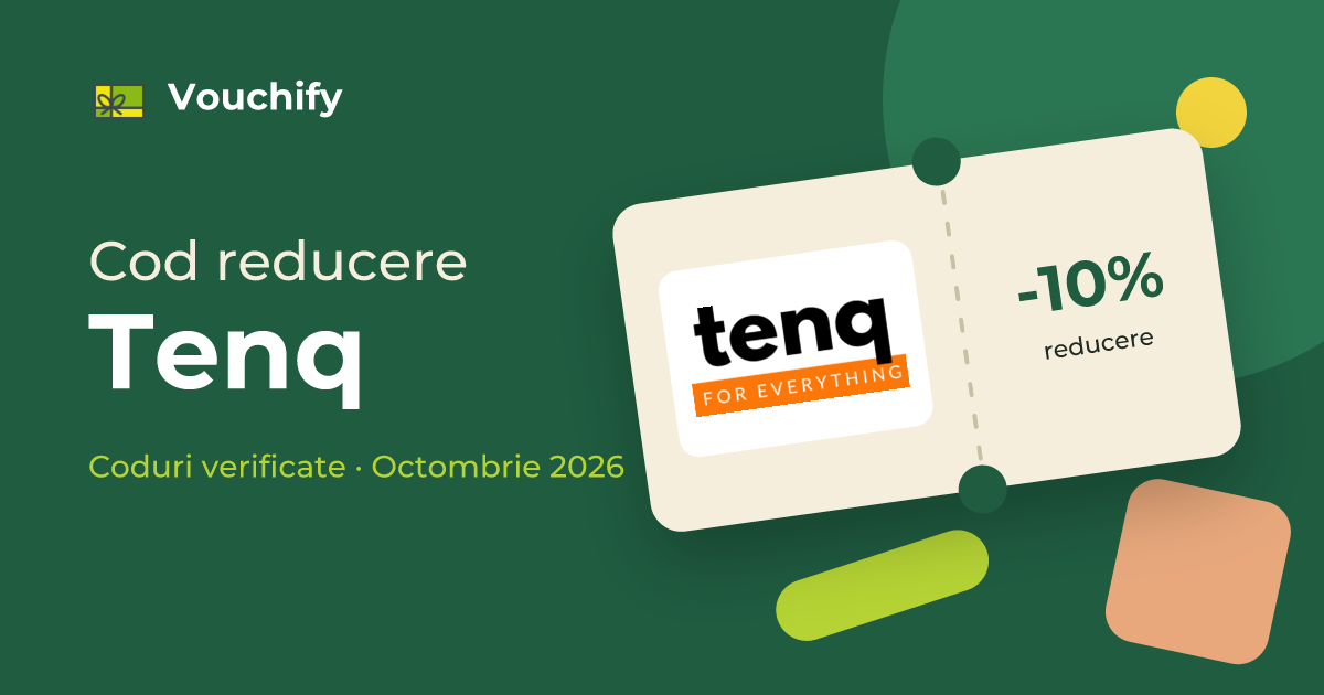 Tenq - Coduri Reducere și Vouchere Octombrie 2026