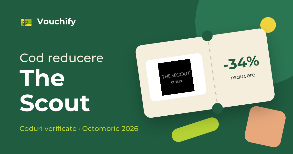 The Scout - Coduri Reducere și Vouchere Octombrie 2026