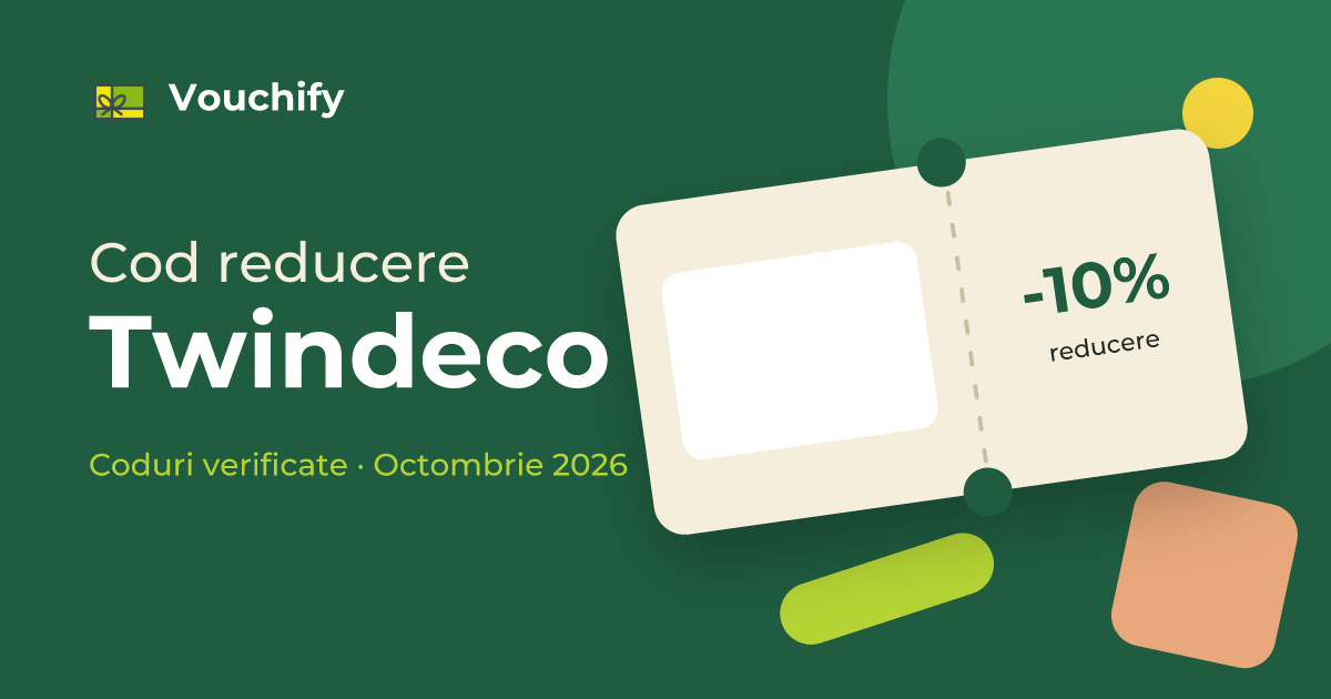 Twindeco - Coduri Reducere și Vouchere Octombrie 2026