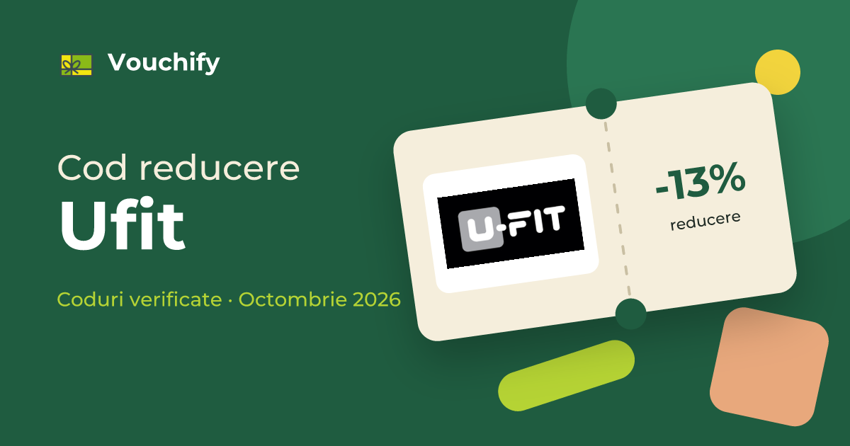 Ufit - Coduri Reducere și Vouchere Octombrie 2026