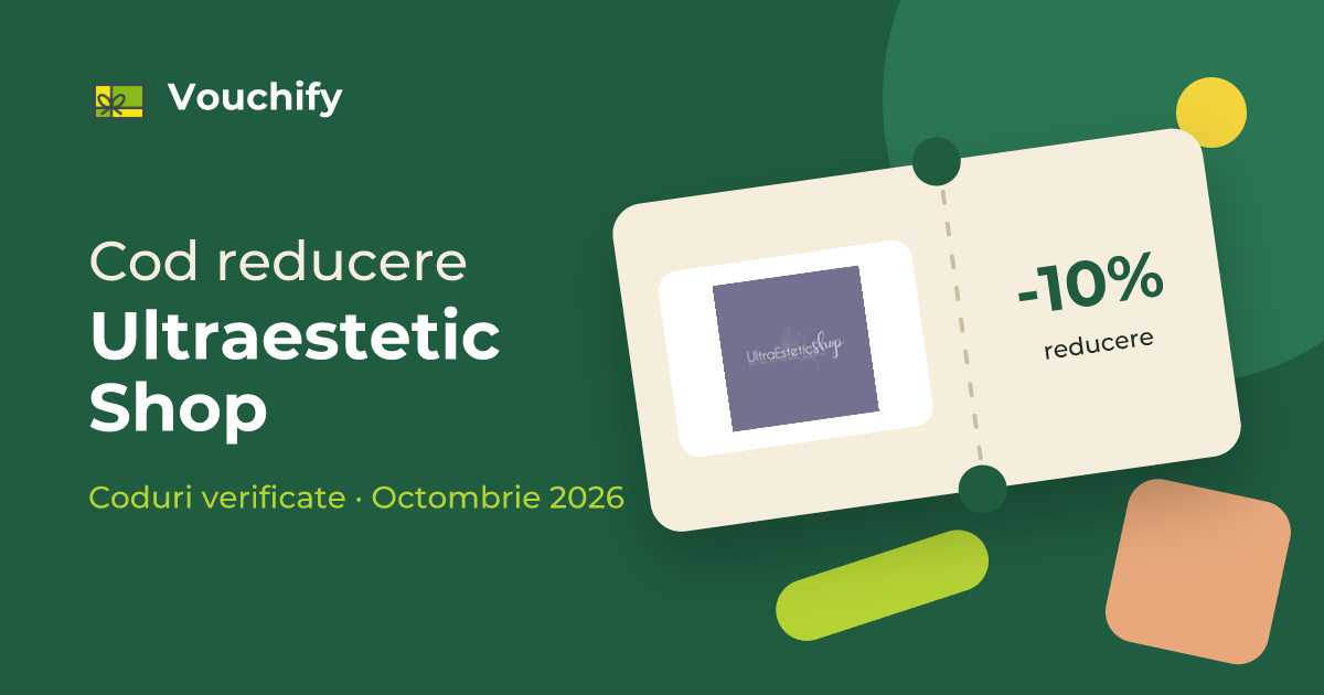 Ultraestetic Shop - Coduri Reducere și Vouchere Octombrie 2026