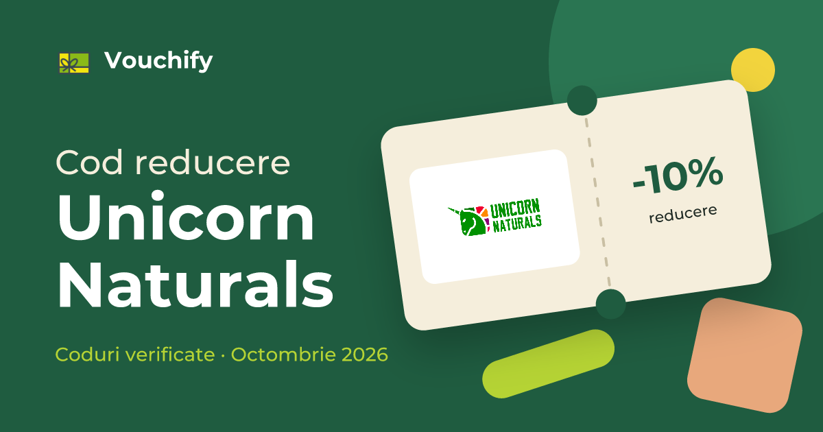 Unicorn Naturals - Coduri Reducere și Vouchere Octombrie 2026
