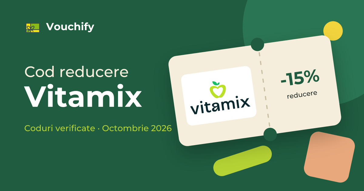Vitamix - Coduri Reducere și Vouchere Octombrie 2026