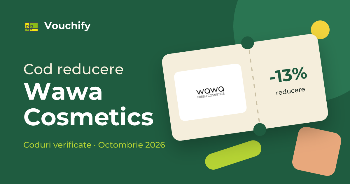 Wawa Cosmetics - Coduri Reducere și Vouchere Octombrie 2026