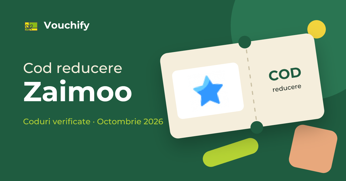 Zaimoo - Coduri Reducere și Vouchere Octombrie 2026