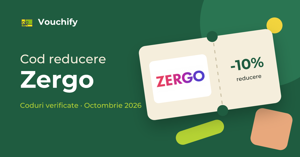 Zergo - Coduri Reducere și Vouchere Octombrie 2026