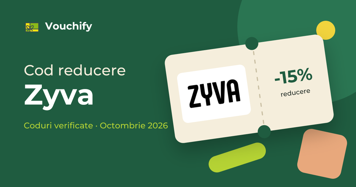 Zyva - Coduri Reducere și Vouchere Octombrie 2026
