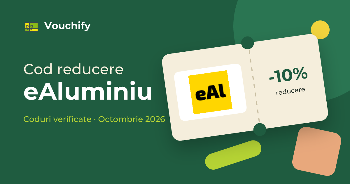 eAluminiu - Coduri Reducere și Vouchere Octombrie 2026
