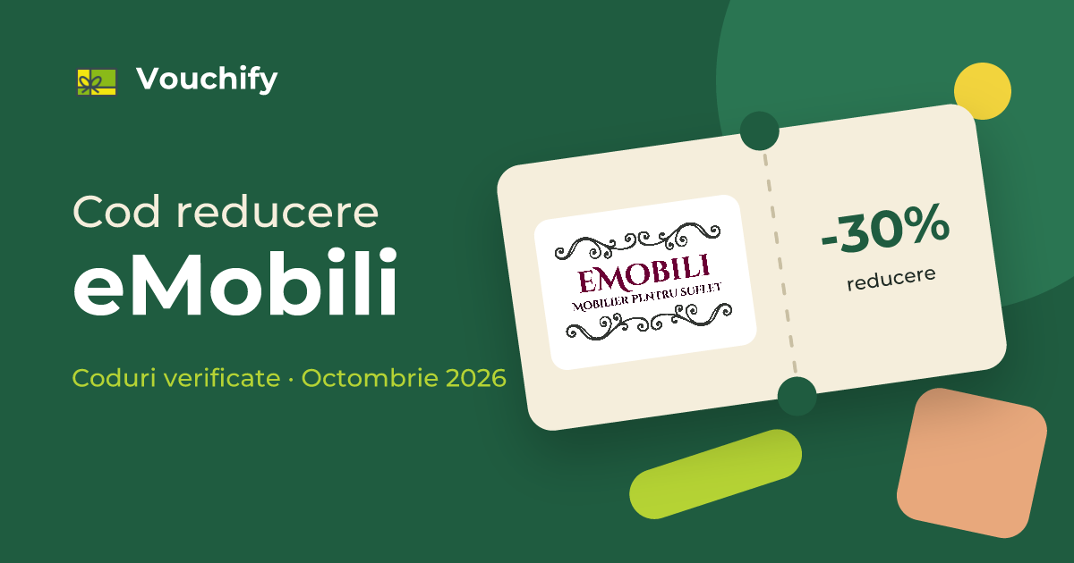 eMobili - Coduri Reducere și Vouchere Octombrie 2026